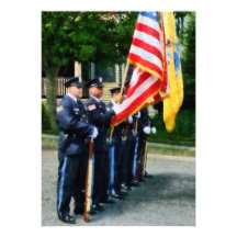 Police Colour Guard Invitation