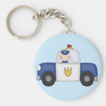 Police Cruiser T-shirts and Gifts Key Chains