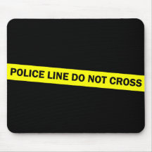 police line do not cross mousepads