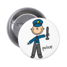 Police Officer Button