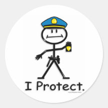 Police Officer Stickers