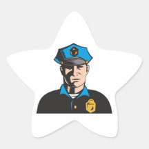 Policeman Police Officer Stickers