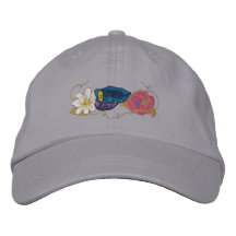 Policeman's Wife Embroidered Hats