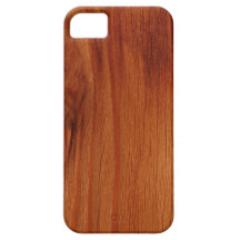 Polished Wood Pattern IPhone 5 Case