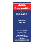 Politcal Election Campaign Rack Card Template