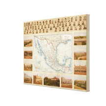Political Chart Stretched Canvas Prints