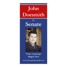 Political Election Campaign Rack Card Template