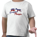 Political Humour Everyone Poops Tees