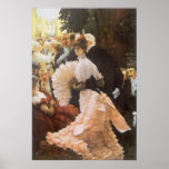 Political Lady by James Tissot, Vintage Victorian Print