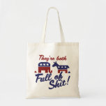 Politicians Democrats and Republicans Canvas Bags