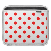 Polka Design iPad Sleeve