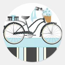 Polka Dot Bicycle Stickers