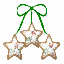 Polka Dot Christmas Cookies Photo Cut Out