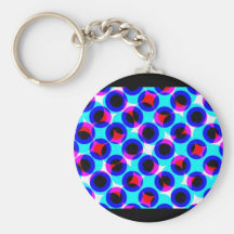 polka dot king porte-clef