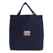 Polka Dot Purse embroidered bags