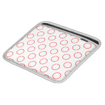Polka dots Design iPad Sleeve