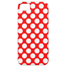 Polka Dots on Red