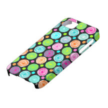 Polka Dots Pastel Spin iPhone 5 Case 2