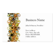 Pollack Swirl bus. card Business Cards