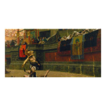 Pollice Verso Turned Thumb by Jean Leon Gerome Photo Card Template