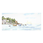 'Polruan Castle' Rack Card