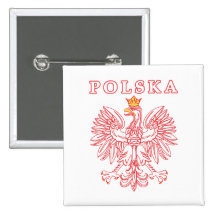 Polska With Red Polish Eagle Buttons