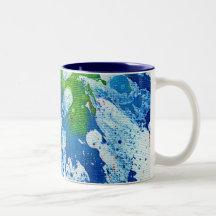 Polychromoptic #14 by Michael Moffa Coffee Mugs