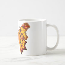 Polygonia c-album butterfly mugs