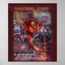 Polyurethane Gas Mask Posters