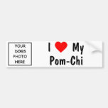 Pom-Chi Bumper Sticker