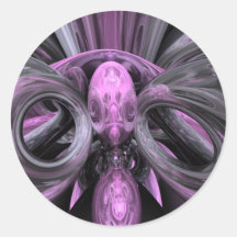 Pomegranate Abstract Sticker