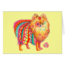 Pomeranian Card