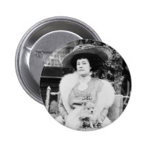 Pomeranian Lady Pins