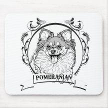 POMERANIAN MOUSE PAD