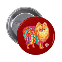 Pomeranian Pin