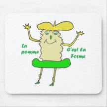 POMME FORME0001.png Tapis De Souris