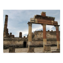 Pompeii - Remaining columns of the Arcade Post Cards