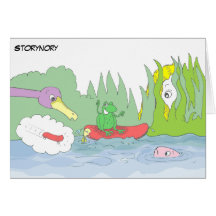 Pond Life Greeting Card