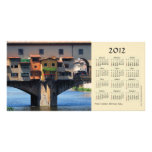 Ponte Vecchio 2012 Calendar Photo Card