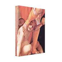 Pontormo - Archangel Michael Detail Stretched Canvas Prints
