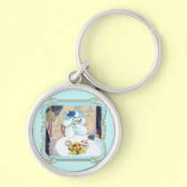 Poodle Cupcake Tea Party keychains
