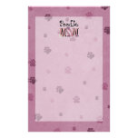 Poodle MOM Customized Stationery
