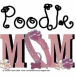 Poodle MOM Cut Out
