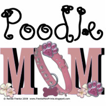 Poodle MOM Cut Out