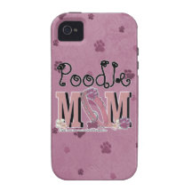 Poodle MOM iPhone 4/4S Covers