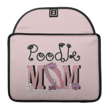 Poodle MOM MacBook Pro Sleeves