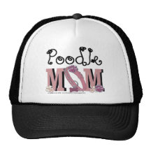 Poodle MOM Mesh Hats