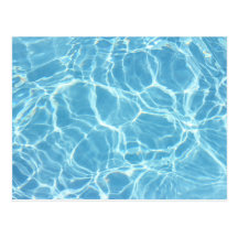 Pool Water Postcard