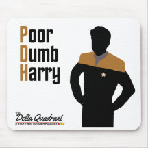 Poor Dumb Harry mousepad
