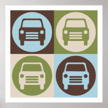 Pop Art Auto Body Posters